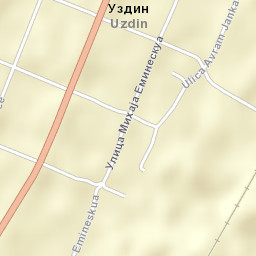 Uzdin Street Map