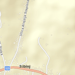 Sibinj Street Map
