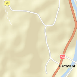 Comuna Cetăţeni Street Map