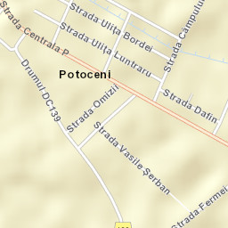 Potoceni Street Map