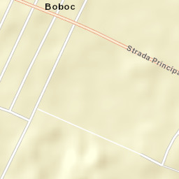 Boboc Street Map