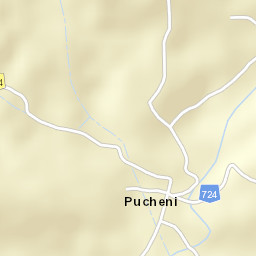 Comuna Pucheni Street Map