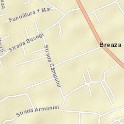 Oraş Breaza Street Map
