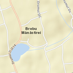 Brebu Mânăstirei Street Map