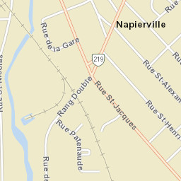Napierville Street Map