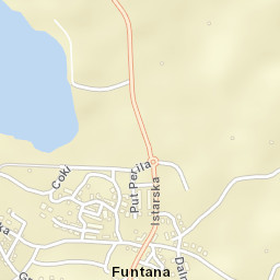 Funtana Street Map