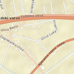 Brodski Varoš Street Map