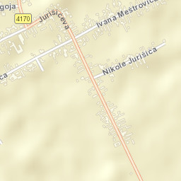 Cerna Street Map