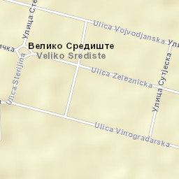 Veliko Središte Street Map