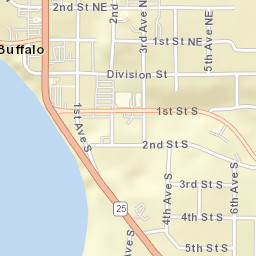 100-134 Lake Boulevard South, Buffalo, MN  Street Map