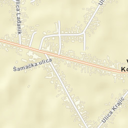 Velika Kopanica Street Map