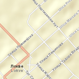 Lokve Street Map