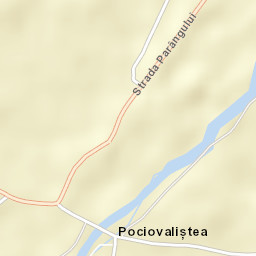 Pociovaliștea Street Map
