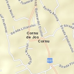 Cornu de Jos Street Map