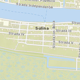 Oraş Sulina Street Map