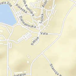 Vrsar-Orsera Street Map