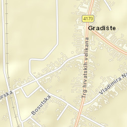 Gradište Street Map