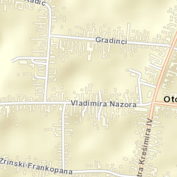 Otok Street Map