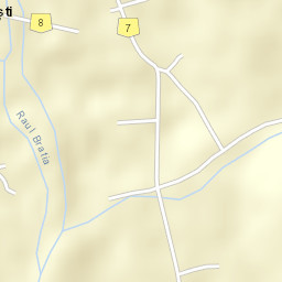 Comuna Vlădeşti Street Map