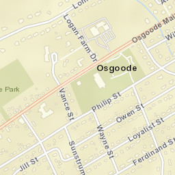 Osgoode Street Map