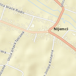 Nijemci Street Map
