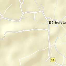 Comuna Bărbuleţu Street Map