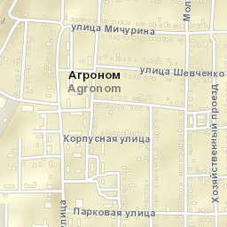 Agronom Street Map