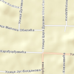 Beška Street Map