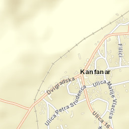 Kanfanar Street Map