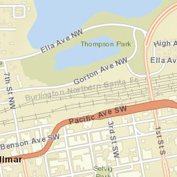 400-498 Pacific Avenue Southwest, Willmar Street Map