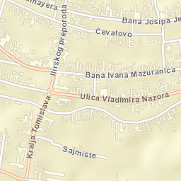 Babina Greda Street Map
