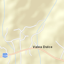 Valea Dulce Street Map