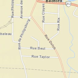 Bedford Street Map