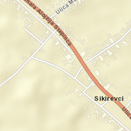 Sikirevci Street Map