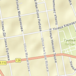 Kovačica Street Map