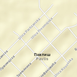 Pavliš Street Map