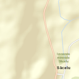 Comuna Săcelu Street Map
