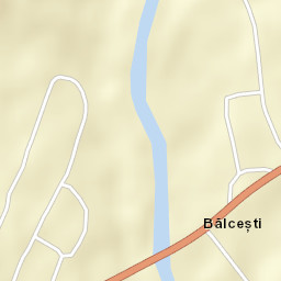 Bălcești Street Map