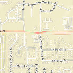 6407 84th Ct N Minneapolis MN Street Map