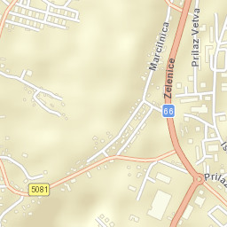 Vinež Street Map