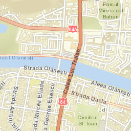 Râmnicu Vâlcea Street Map