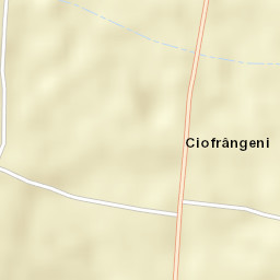 Comuna Ciofrângeni Street Map