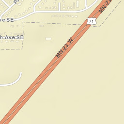 1351-1405 19th Avenue Southeast Willmar Street Map