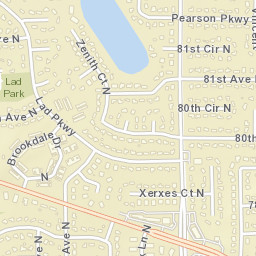 3280 Brookdale Drive North Brooklyn Park Street Map