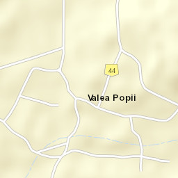 Valea Popii Street Map