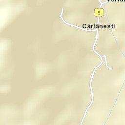 Comuna Vârfuri Street Map