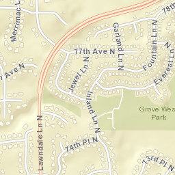 7496 Inland Ln N, Maple Grove, MN 55311 Street Map