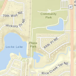 16 Rice Creek Way Fridley MN 55432 Street Map