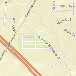 17084-17170 County Hwy Q Bloomer Street Map