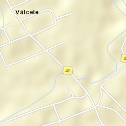 Vâlcele Street Map